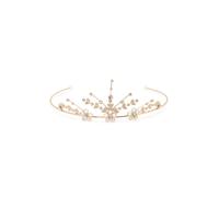 Gold Plated Izzy Tiara - Gift Pouch Jon Richard Gold One Size
