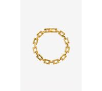 Jon Richard Women's Gold Plated Link Stainless Steel Bracelet