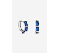 Jon Richard Gold Plated Pave And Jet Huggie Charm Earrings Gold One Size