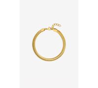 Jon Richard Women's Gold Plated Snake Chain Stainless Steel Bracelet Jon Richard Gold One Size