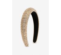 Jon Richard Statement Gold Plated Crystal Headband One Size Gold