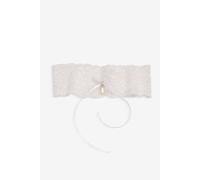 Jon Richard Ivory Garter In White White One Size