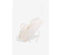 Jon Richard Women's Ivory Woven Bow Fascinator Jon Richard Ivory One Size