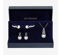 Jon Richard Pearl and Crystal Infinity Trio Set