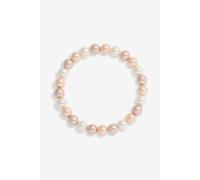Jon Richard Pink Pearl Bracelet Pink One Size