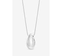 Jon Richard Silver Plated Polished Pendant In Gold Gold One Size