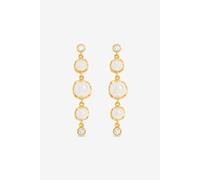 Jon Richard Women's 14K Gold Plated Graduated Pearl Drop Earrings Jon Richard Gold One Size