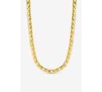 Jon Richard Women's 18K Gold Plated & Crystal Flat Chain Necklace Jon Richard Gold One Size