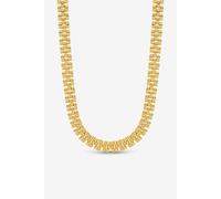 Jon Richard Women's 18K Gold Plated Gate Chain Necklace Jon Richard Gold One Size