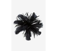 Jon Richard Women's Black Statement Floral Clip Fascinator Jon Richard Black One Size