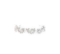 Jon Richard Women's Emery Silver Plated Leaf & Bead Statement Headband - Gift Pouch Jon Richard Silver One Size