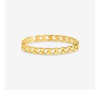 Jon Richard Women's Gold Plated Chain Stainless Steel Bangle Bracelet