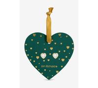 Jon Richard Women's Gold Plated Cubic Zirconia 18K Crystal Heart studs - Hanging Heart Jon Richard Gold One Size