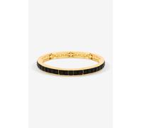 Jon Richard Women's Gold Plated & Cubic Zirconia Jet Stretch Bracelet Jon Richard Gold One Size