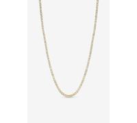 Jon Richard Gold Plated CZ Round Tennis Necklace One Size Gold