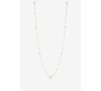 Jon Richard Women's Gold Plated Mixed Pearl & Gold Chain Rope Necklace Jon Richard Gold One Size