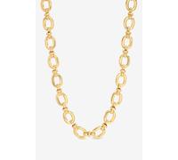 Jon Richard Women's Gold Plated Open Link Necklace