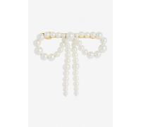 Jon Richard Women's Gold Plated Pearl Bow Hair Clip