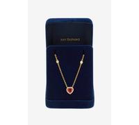 Jon Richard Gold Plated Red Heart Pendant Necklace