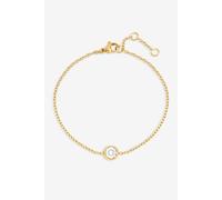 Jon Richard Women's Gold Plated Waterproof Bezel Bracelet Jon Richard Gold One Size
