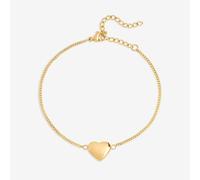Jon Richard Women's Gold Plated Waterproof Mini Heart Bracelet Jon Richard Gold One Size