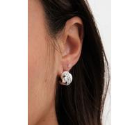 Jon Richard Women's Gold Polished Crystal Dome Stud Earrings Jon Richard Gold One Size