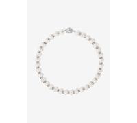 Jon Richard Knotted 8mm Pearl Rope Necklace One Size Gold