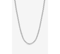 Jon Richard Women's Rhodium Plated Crystal Fine Multi Stone Necklace in Silver