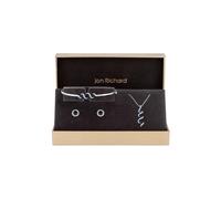Jon Richard Women's Sapphire & Crystal Twist Drop Set - Gift Boxed in Silver Jon Richard Silver One Size