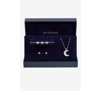Silver Plated Celestial Trio Set - Gift Box Jon Richard Silver One Size