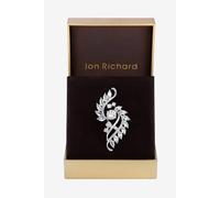 Jon Richard Silver Plated Crystal Brooch Gift Box