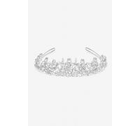 Jon Richard Women's Sophia Bead & Crystal Statement Tiara - Gift Pouch in Silver Jon Richard Silver One Size