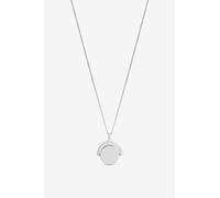 Jon Richard Women's Sterling Silver 925 Polished Beaded Edge Spinner Pendant Jon Richard Silver One Size
