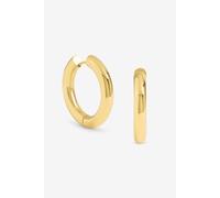 Jon Richard Women's Waterproof Gold Plated Large Chubby Hoop Earrings Jon Richard Gold One Size