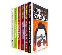Jon Ronson Collection 6 Books Bundle set (So You've Been Publicly Shamed, Men Who Stare At Goats, Them: Adventures with Extremists, Lost at Sea: The Jon Ronson Mysteries, Out of the Ordinary, Frank)