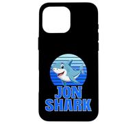 Jon Shark Family Reunion Squad First Last Name Case for iPhone 16 Pro Max