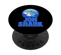 Jon Shark Family Reunion Squad First Last Name PopSockets Adhesive PopGrip