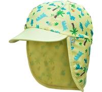 Jona UPF 50+ Sun Protection Flap Hat for Boys Girls Baby Sun Cap Toddler Sun Hats Cap with Neck Flap, Kid Bucket Hat Summer Beach Hat Swim Cap, Kids Legionnaire Hat Flap Cover Cap (Small, Yellow)