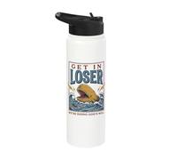 Jonah and the Whale Funny Christian Bible Story God Stainless Steel Insulated Water Bottle