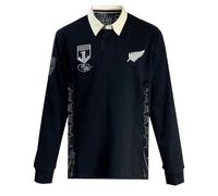 Jonah Lomu 1995 Rugby Shirt (UK, Alpha, 5XL, Regular, Regular, Black)