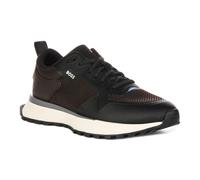 Jonah Runner Mesh Brown Black Men - male - Boss - Sneakers - Multicolor - 10 UK - Shoes 10 UK