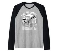 Jonah Whale Christian Get in Loser God's Will Funny Bible Raglan Baseball Tee