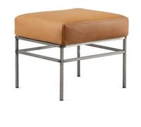 Jonas Ihreborn - Seventy Five Footstool Leather, Challenger Brandy - Cognac
