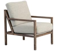 Jonas Ihreborn - Seventy Five Wood Armchair, Smoked Oak / Bouclé Sand - Sand