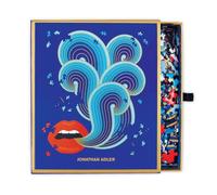 Jonathan Adler 750 Piece Lips Shaped Puzzle by Created by Galison
