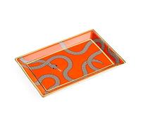 Jonathan Adler Eden Rectangular Tray, Orange