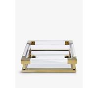 Jonathan Adler Jacques Rectangle-shape Acrylic and Glass Drinks Tray 30.5cm