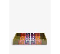 Jonathan Adler Madrid Graphic-pattern Resin Tray 43.2cm