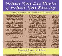 Jonathan Allen When You Lie Down & When You Rise Up - Numbers Paperback Book Jonathan Allen Multicolor
