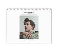 Jonathan Bailey Vol.1-2026 Wall Calendar